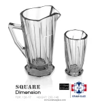 سرویس پارچ و لیوان 7 پارچه اسکوئر - تصویر 3